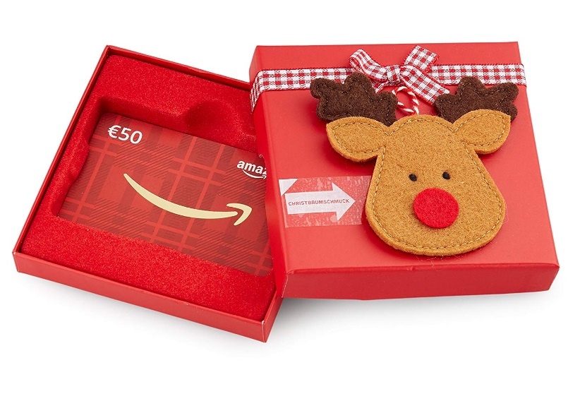 Rentier Geschenkkarten-Box